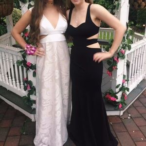 BCBG White Dress (on left)